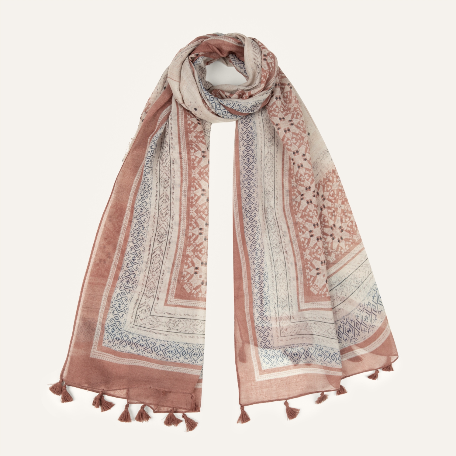 ETNİK DESENLİ ŞAL