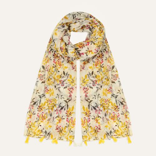  ÇİÇEK DESENLİ ŞAL