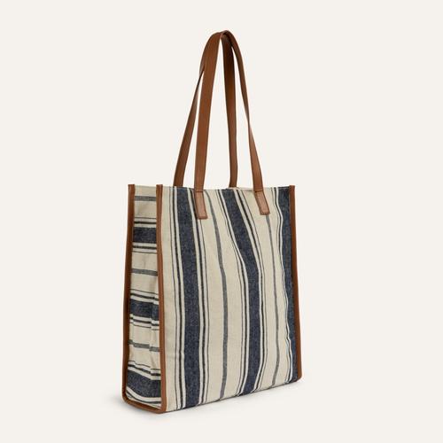  ÇİZGİLİ EL ÇANTASI