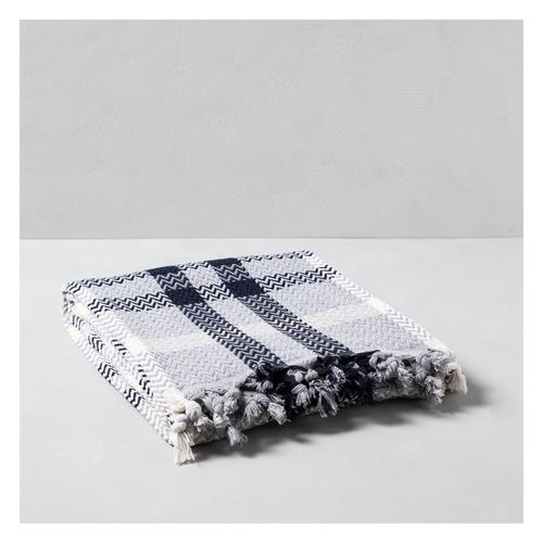  NINA ÇİFT KİŞİLİK PİKE LACİVERT GRİ 200X230