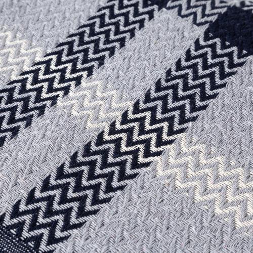  NINA ÇİFT KİŞİLİK PİKE LACİVERT GRİ 200X230