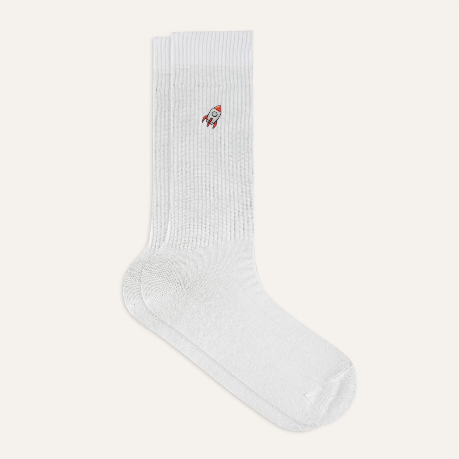 ROKET İŞLEMELİ SOKET ÇORAP