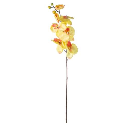  SARI ORKİDE DAL ÇİÇEK 76 CM
