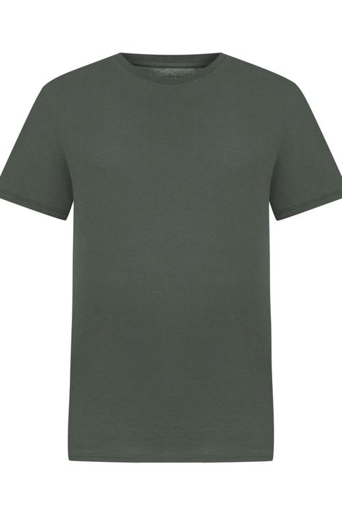  PAMUKLU BİSİKLET YAKA BASIC T-SHIRT