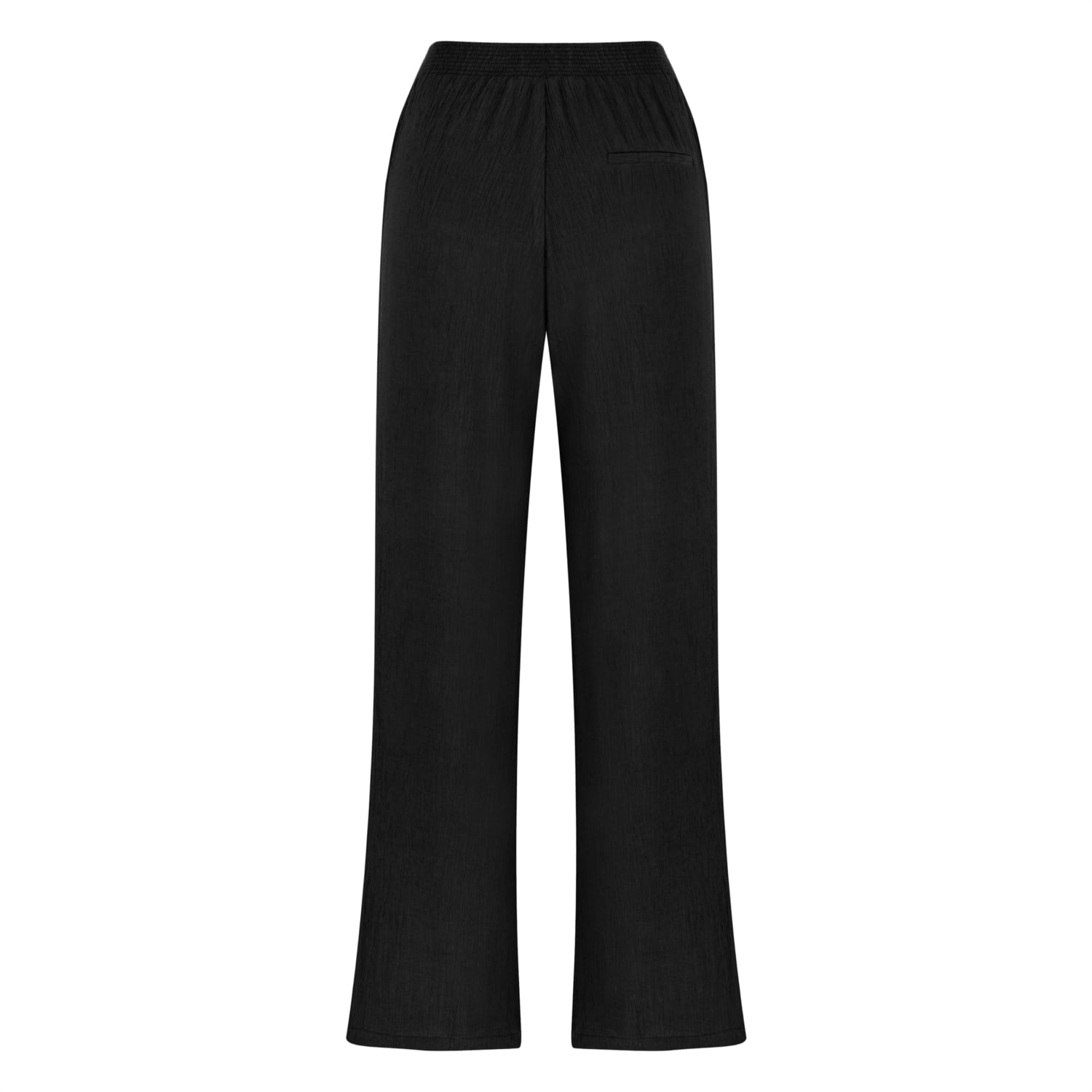 BELİ LASTİKLİ GENİŞ PAÇA PANTOLON