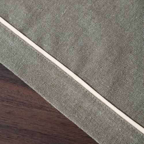  NIMES MASA ÖRTÜSÜ BİYELİ KOYU YEŞİL 160X220