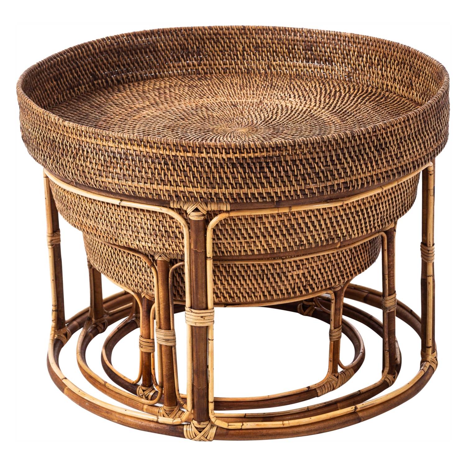 NANA ÜÇLÜ KAHVE SEHPASI