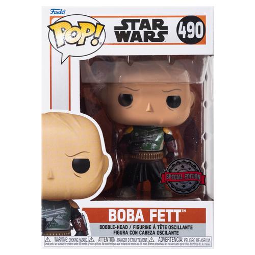  BOBA FETT WITHOUT HELMET FUNKO POP