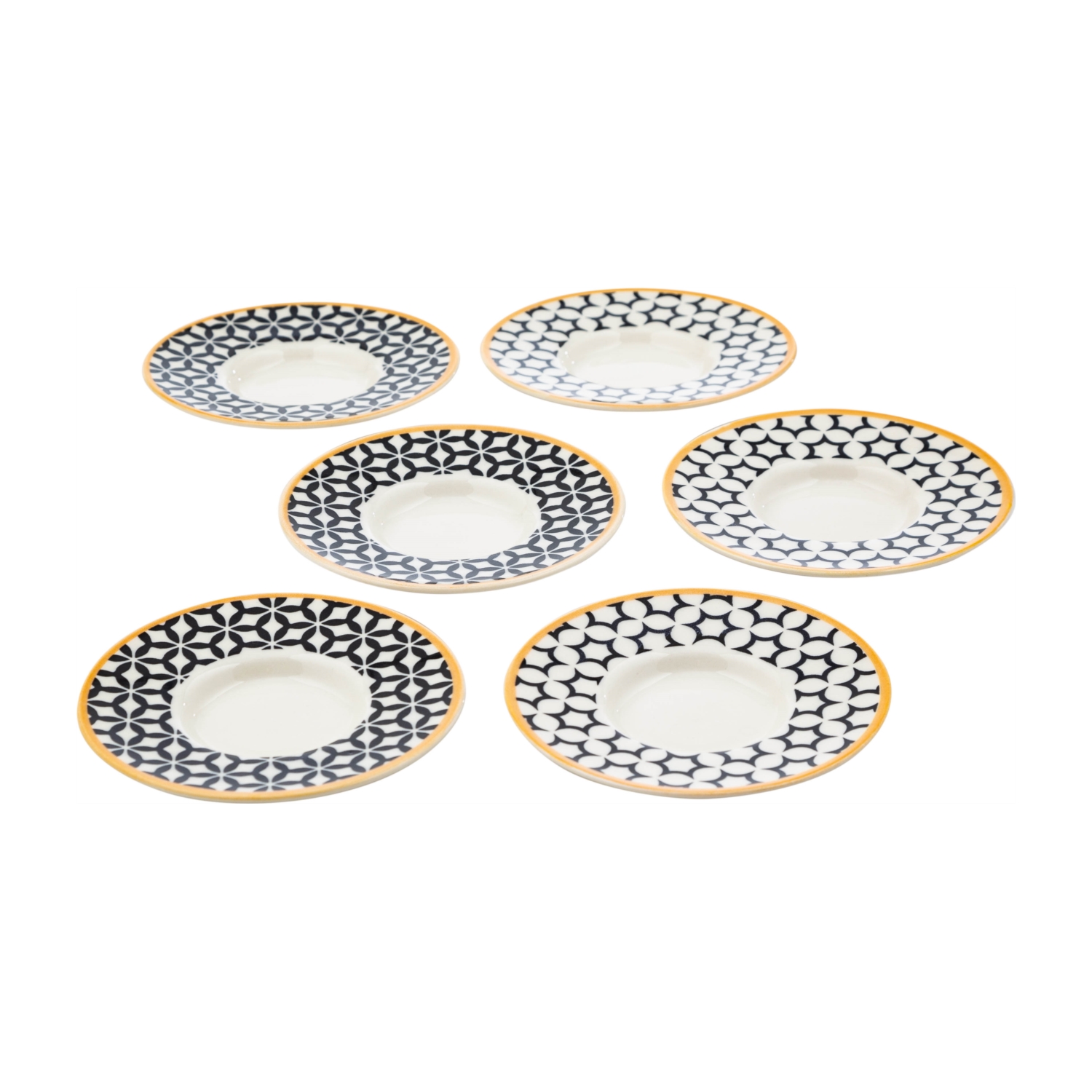 NEO ÇAY TABAĞI SETİ 6LI ESKİTME