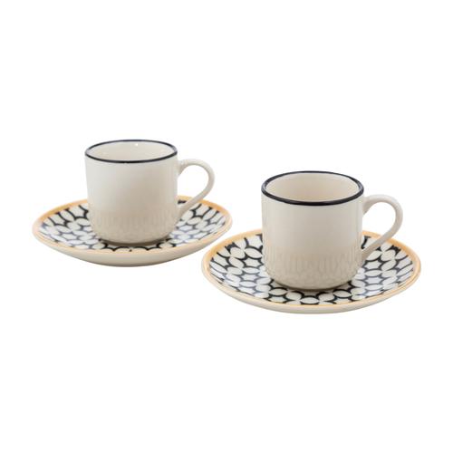  NEO KAHVE FİNCANI SETİ 2Lİ - ESKİTME