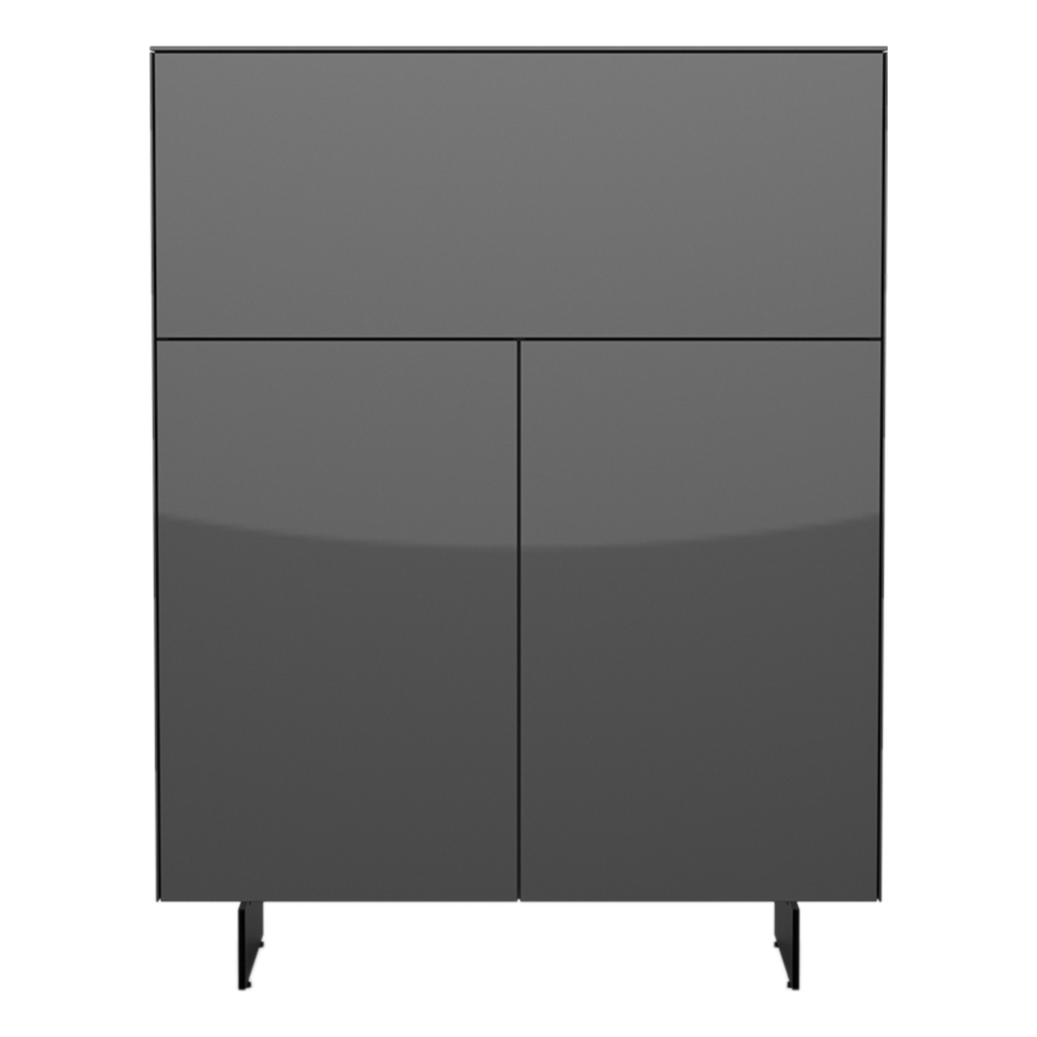 PITTI BAR DOLABI GRİ