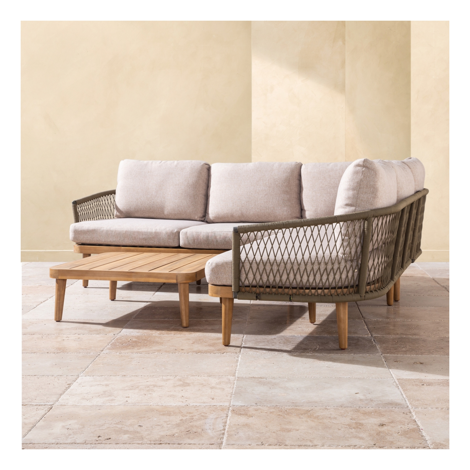 ARGA KÖŞE OTURMA SETİ