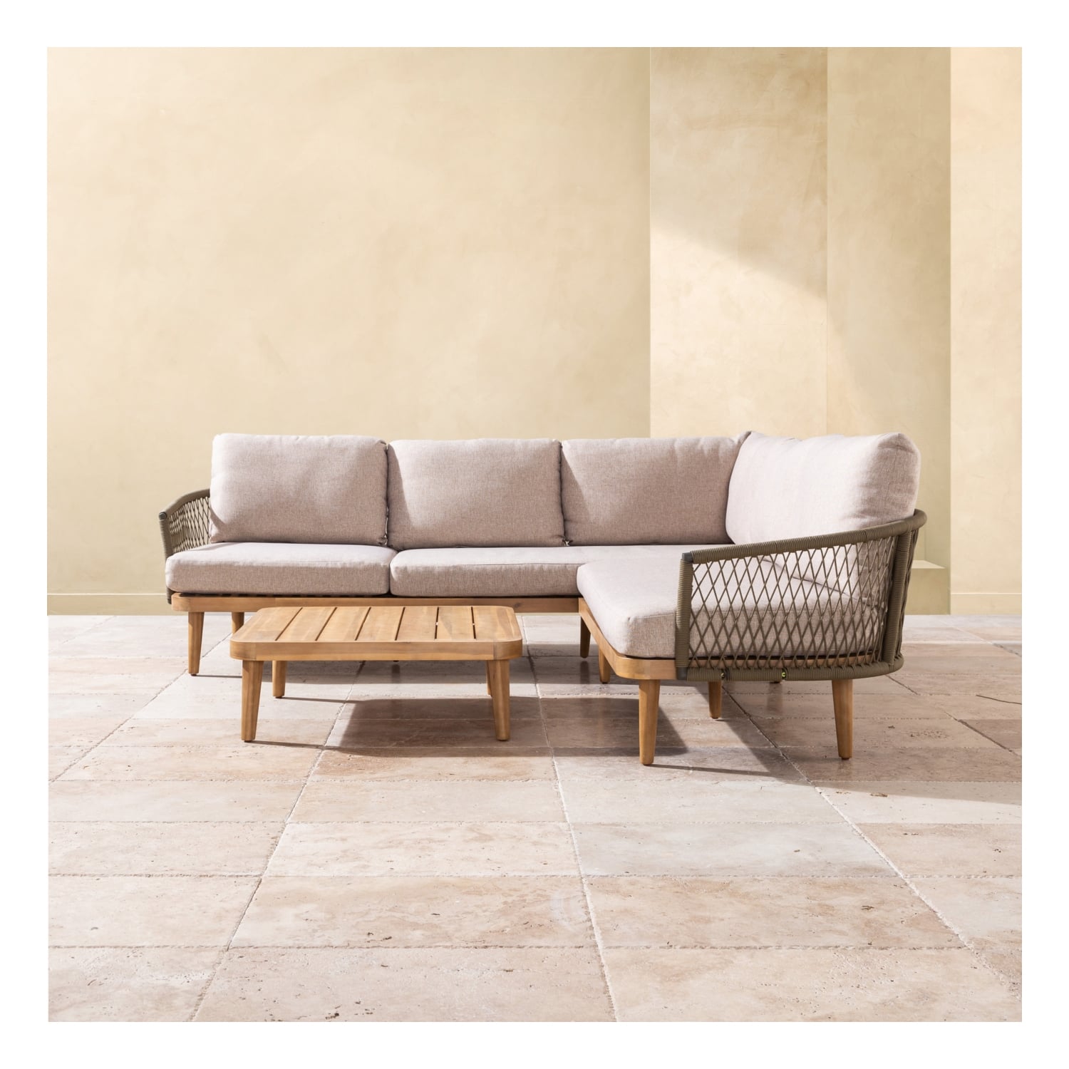 ARGA KÖŞE OTURMA SETİ