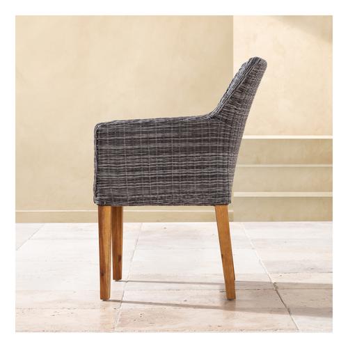  FINN KOLÇAKLI SANDALYE GRİ