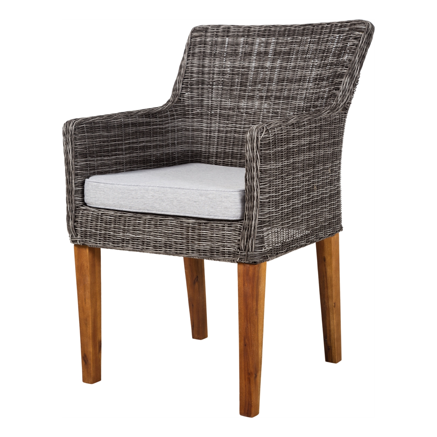 FINN KOLÇAKLI SANDALYE GRİ