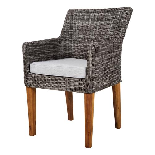 FINN KOLÇAKLI SANDALYE GRİ