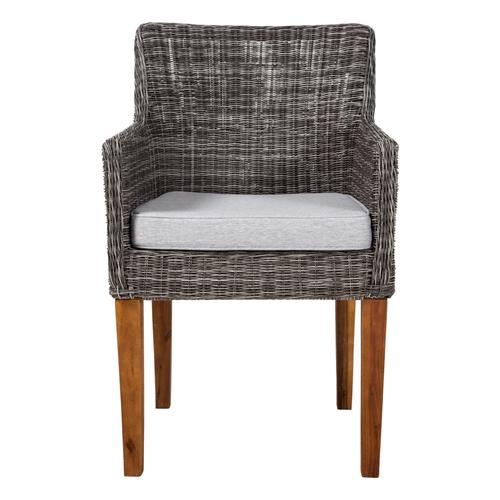 FINN KOLÇAKLI SANDALYE GRİ