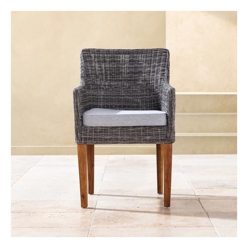  FINN KOLÇAKLI SANDALYE GRİ