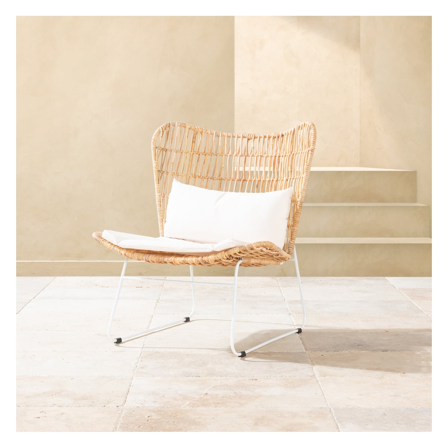 LAGUN KOLTUK KREM-BEYAZ