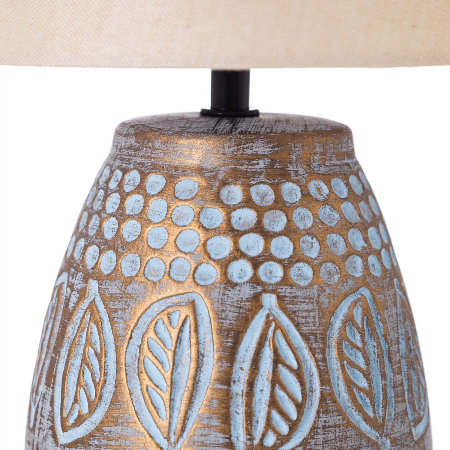 BLUE TERRACOTTA ABAJUR