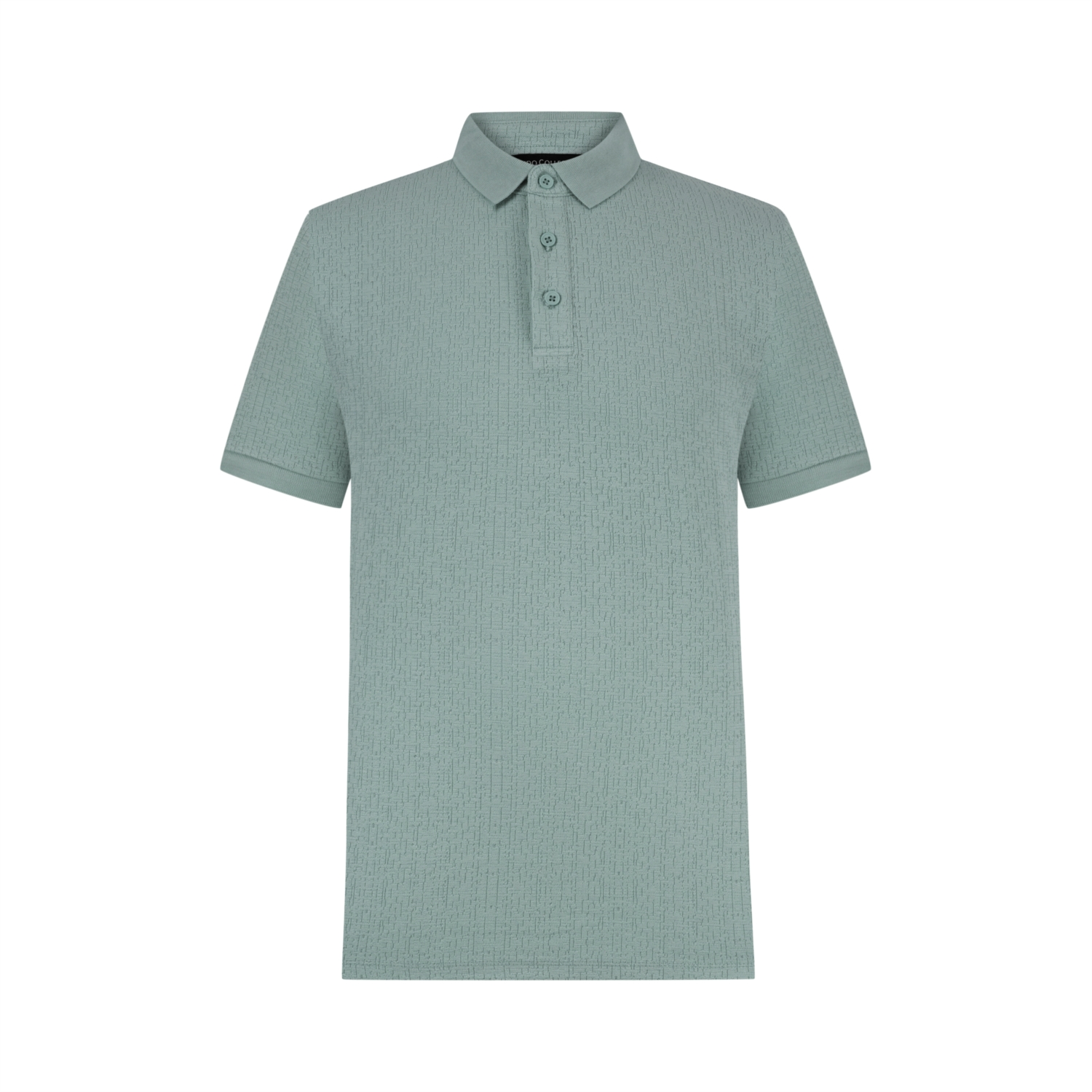 DOKULU POLO YAKA T-SHIRT