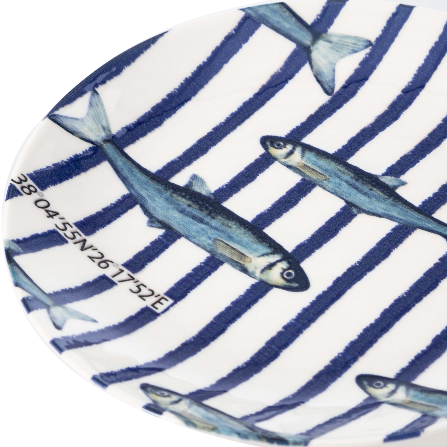 DEEP BLUE SERVİS TABAĞI 26CM FISH