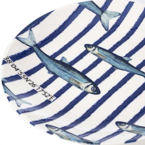  DEEP BLUE SERVİS TABAĞI 26CM FISH