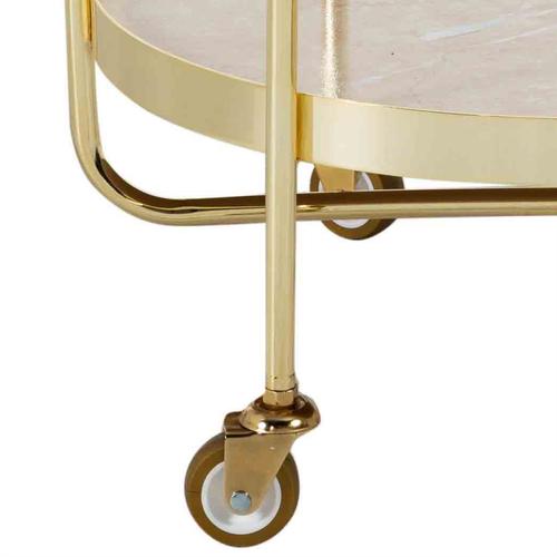  GOLD CYLINDER MUTFAK SERVİS ARABASI