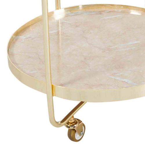  GOLD CYLINDER MUTFAK SERVİS ARABASI