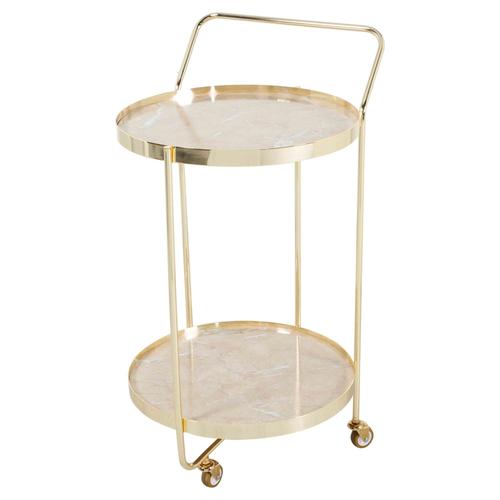  GOLD CYLINDER MUTFAK SERVİS ARABASI