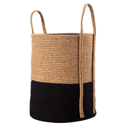  JOY SEPET NATURAL-SİYAH 35X42CM