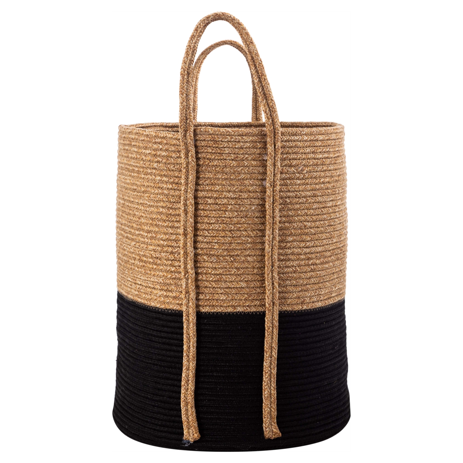 JOY SEPET NATURAL-SİYAH 35X42CM