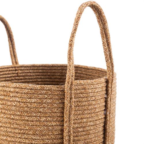  JOY SEPET NATURAL-SİYAH 35X42CM