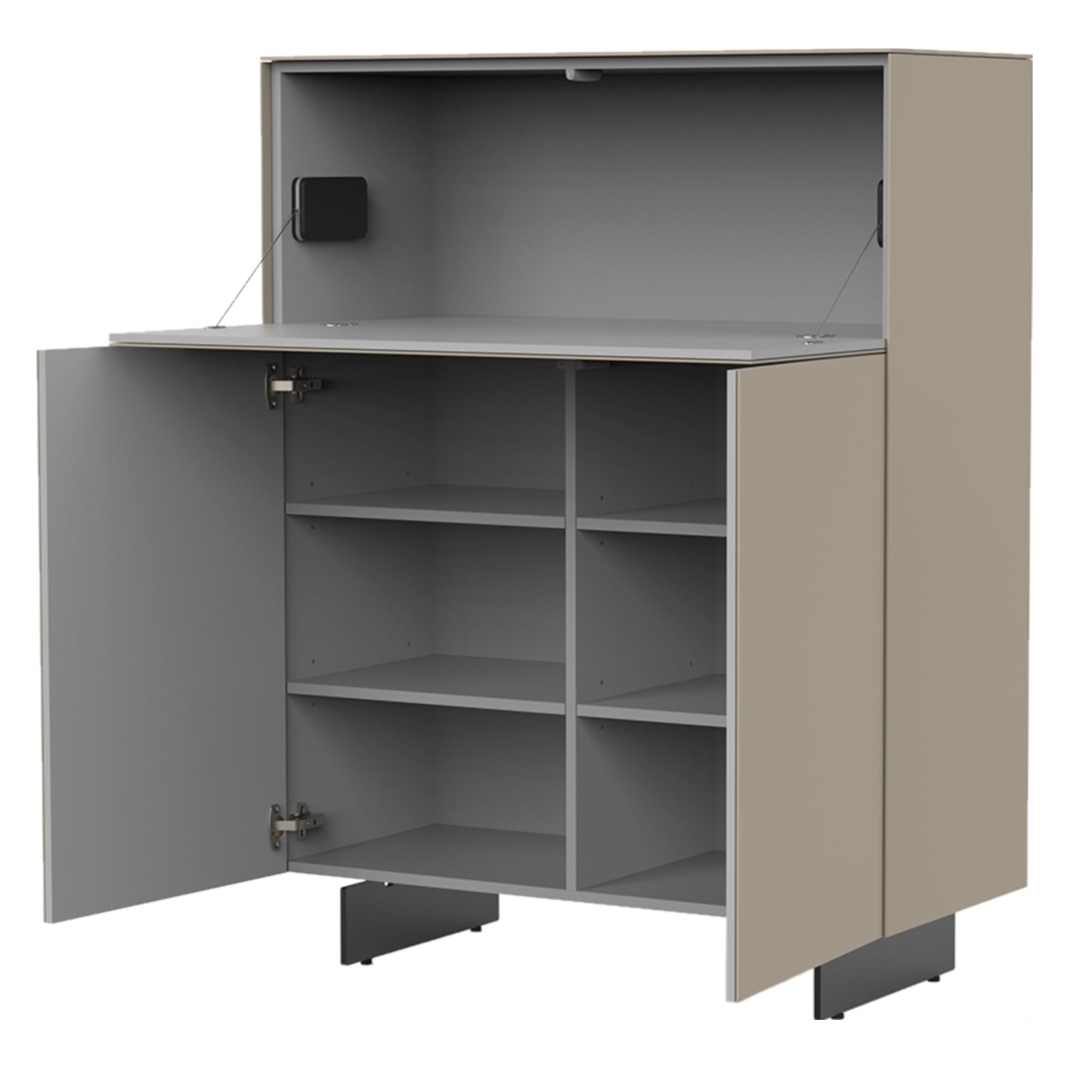 PITTI BAR DOLABI BEJ