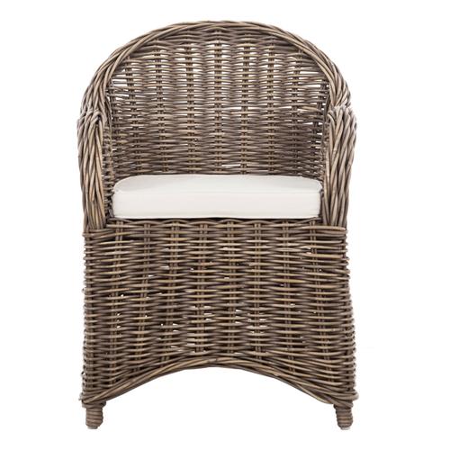  SERRES RATTAN KOLÇAKLI SANDALYE KAHVE