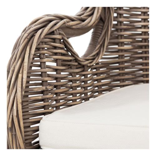  SERRES RATTAN KOLÇAKLI SANDALYE AÇIK KAHVE