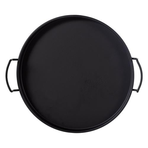  YUVARLAK METAL TEPSİ 25CM-MAT SİYAH