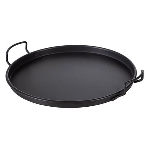  YUVARLAK METAL TEPSİ 25 CM-SİYAH