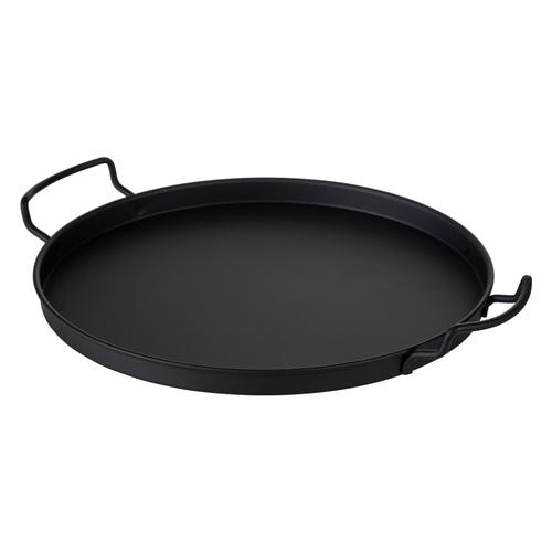  YUVARLAK METAL TEPSİ 28CM-MAT SİYAH