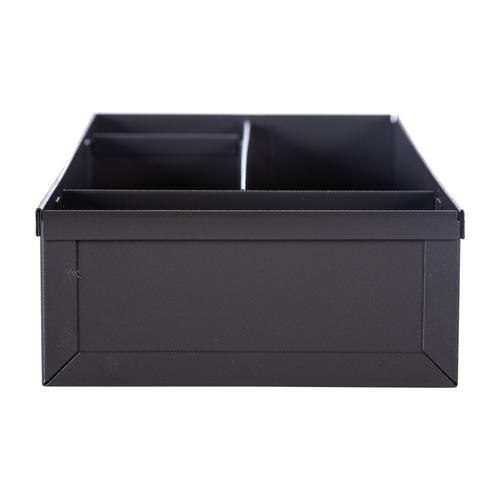  METAL ORGANIZER - SOSLUK 27X12 CM- SİYAH