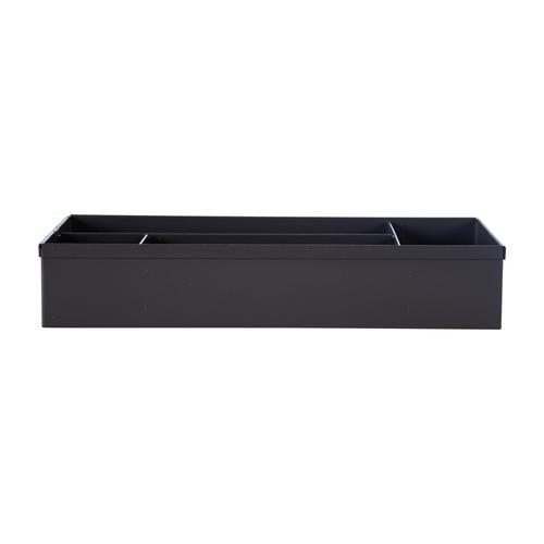  METAL ORGANIZER - SOSLUK 27X12 CM- SİYAH