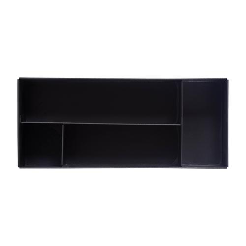  METAL ORGANIZER - SOSLUK 27X12 CM- SİYAH