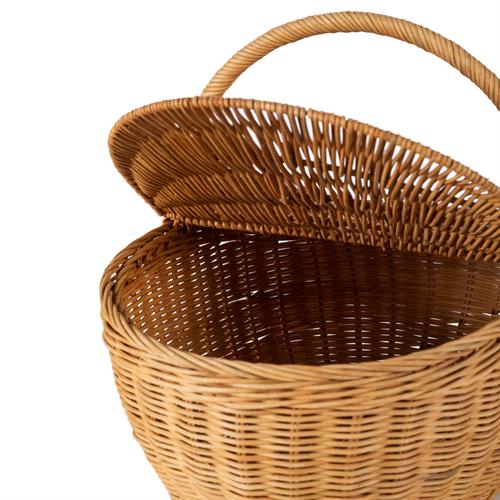  RATTAN PİKNİK SEPETİ 45x33 CM