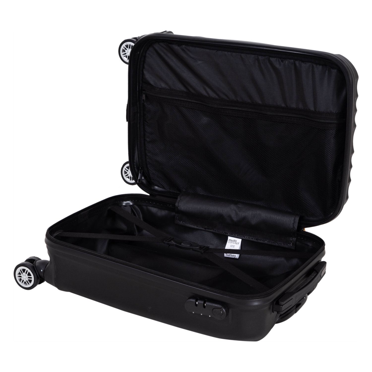 WINDY SİYAH KABİN BOY VALİZ