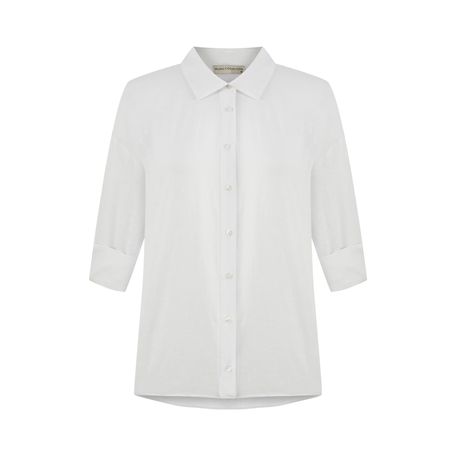 REGULAR FIT KETEN GÖMLEK