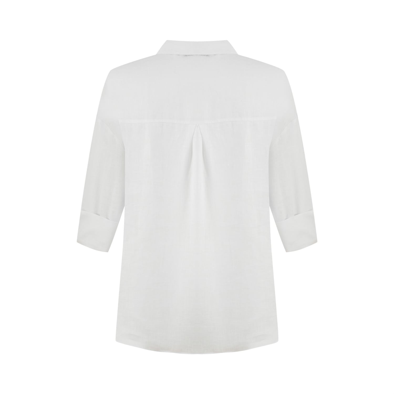 REGULAR FIT KETEN GÖMLEK