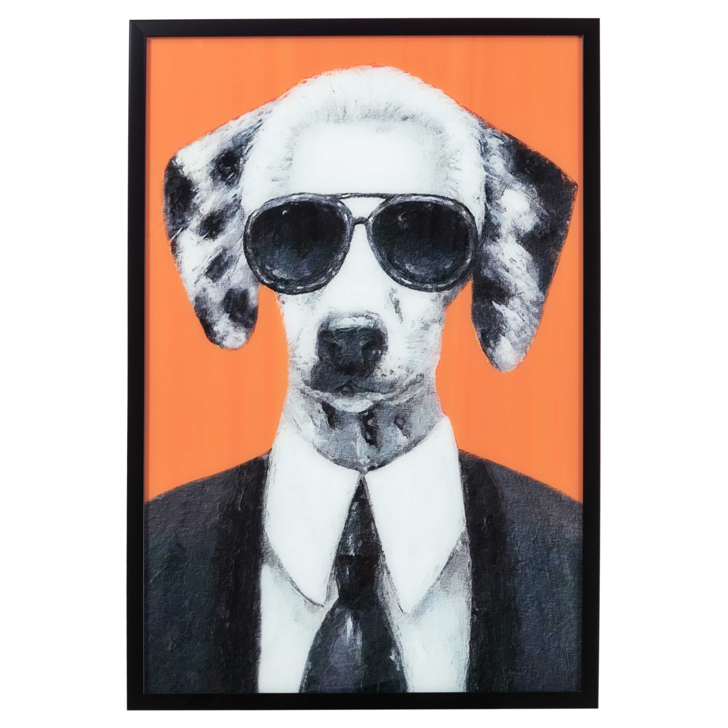 BOSS DOG ÇERÇEVELİ CAM BASKI PANO 60X90CM