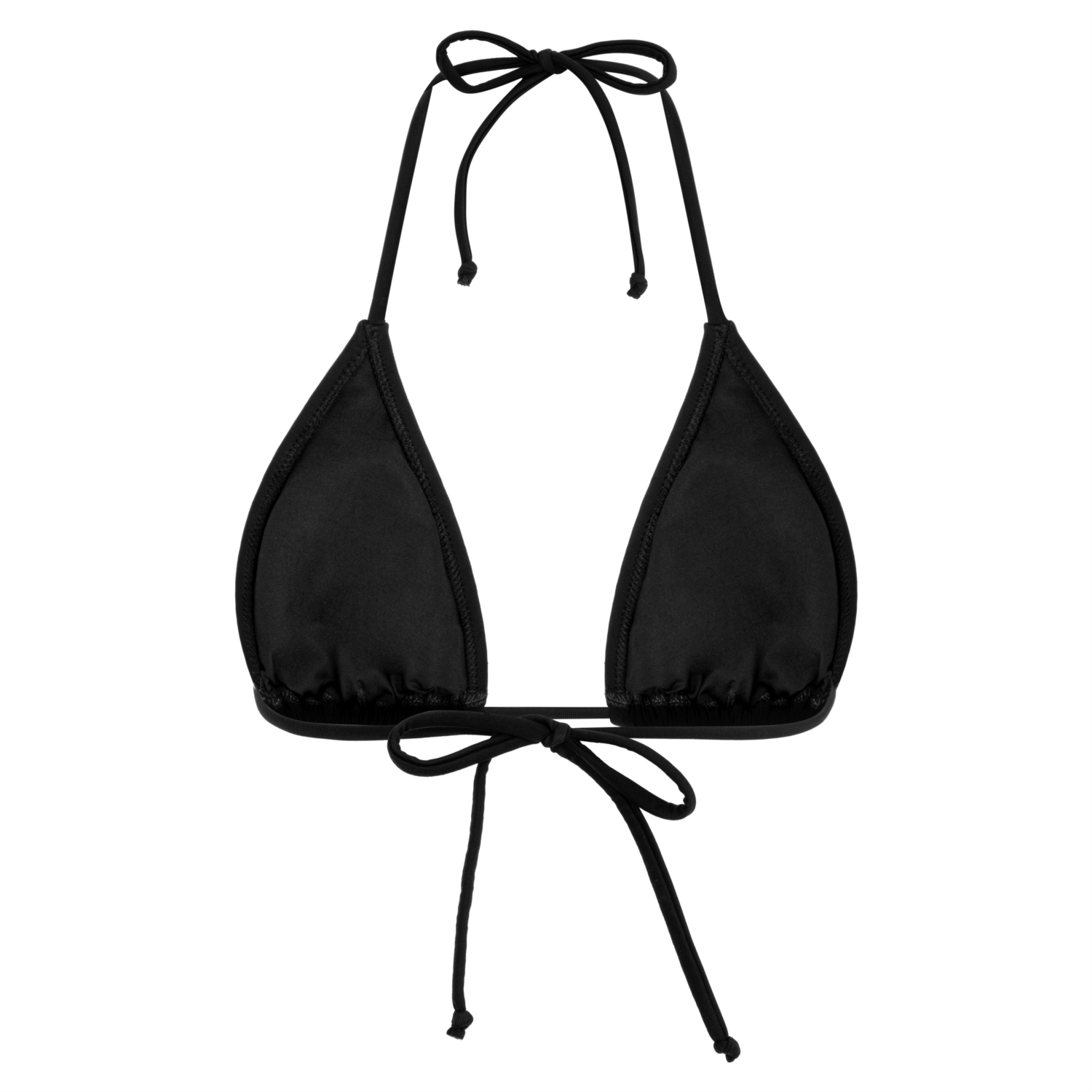 İPLİ DÜZ ÜÇGEN BİKİNİ ÜSTÜ
