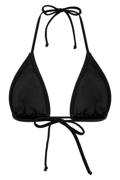  İPLİ DÜZ ÜÇGEN BİKİNİ ÜSTÜ