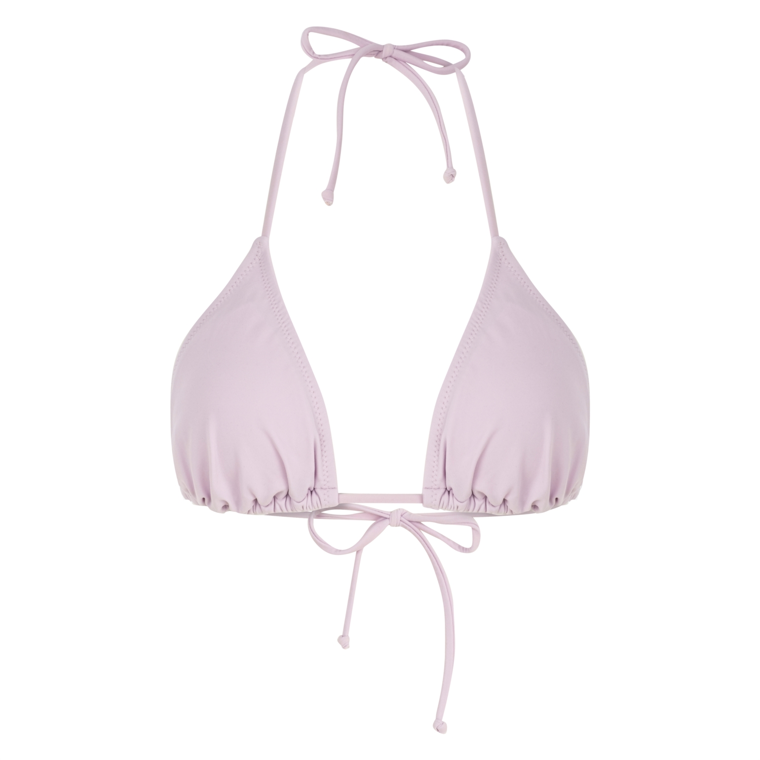 İPLİ DÜZ ÜÇGEN BİKİNİ ÜSTÜ